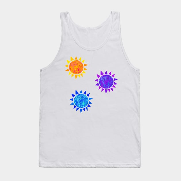 SUN SUN SUN Tank Top by Rosemogo